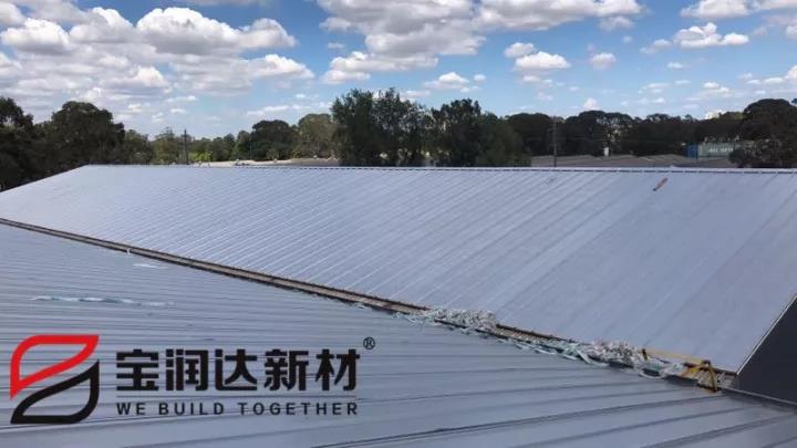 寶潤達(dá)聚氨酯屋面板工程實例