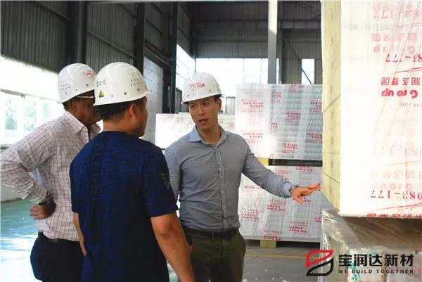 寶潤達(dá)聚氨酯復(fù)合板遠(yuǎn)銷毛里求斯共和國