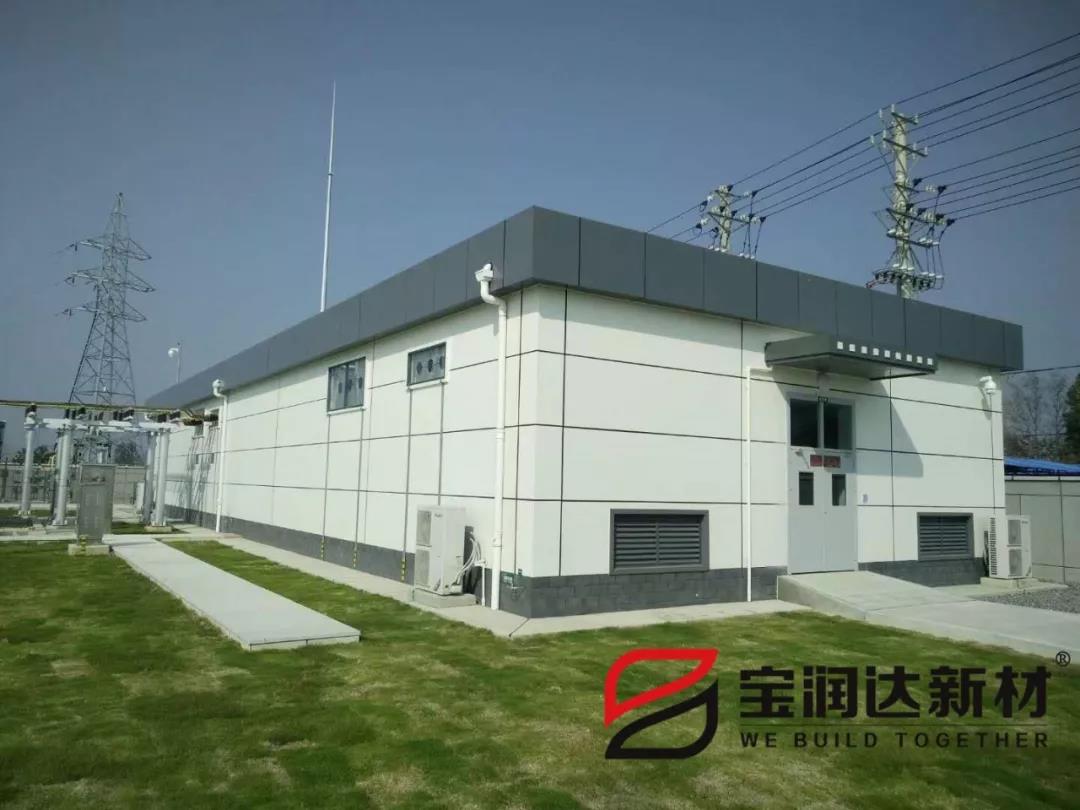 聚氨酯封邊巖棉夾芯板應(yīng)用國家變電站施工流程及注意事項